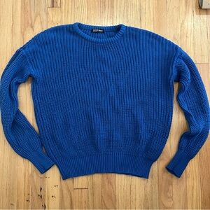 American apparel 100% cotton blue sweater